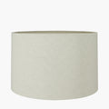 Lino 30cm Cream Self Lined Linen Cylinder Lampshade