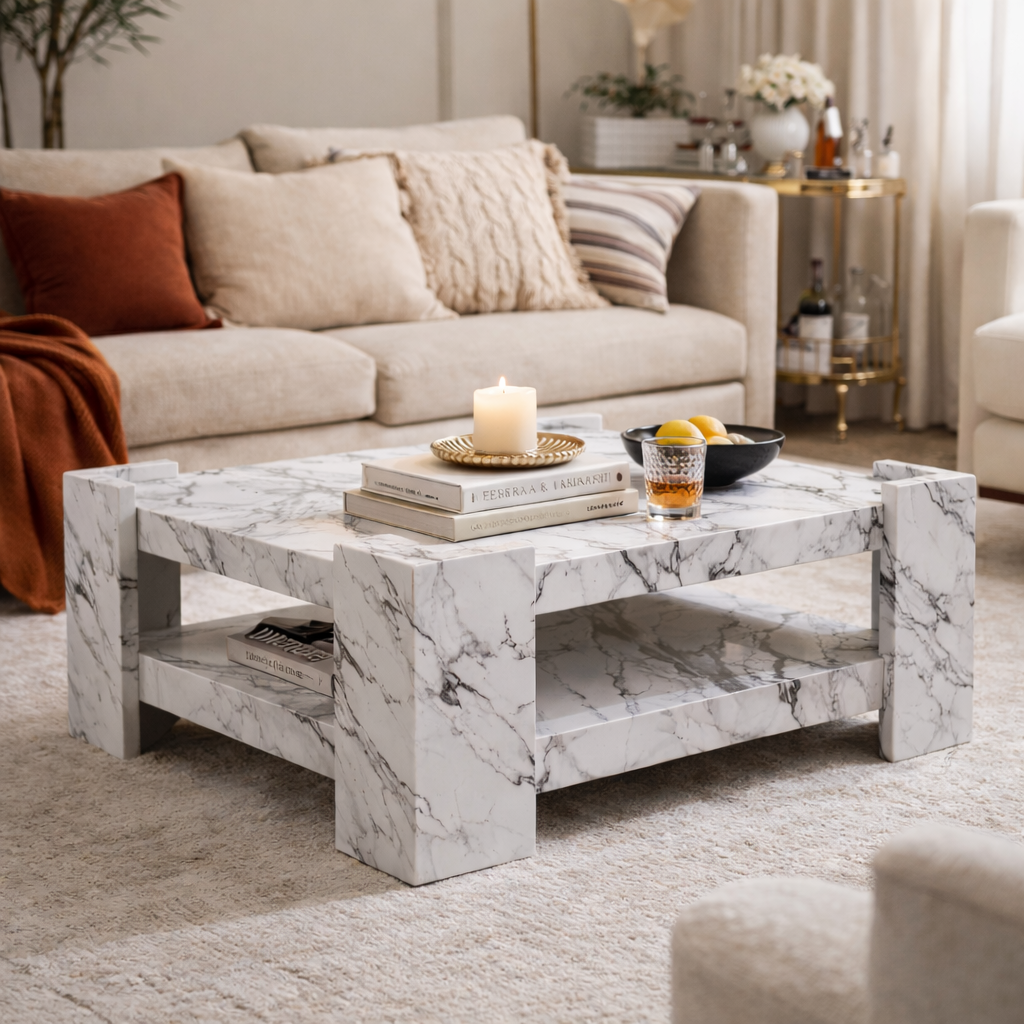 Bellagio Calacatta Coffee Table