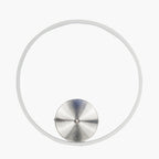 Apollo White LED Circle Wall Light