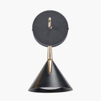 Astarion Matt Black and Gold LED Wall Light
