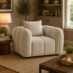 Venice Sofa Beige Armchair