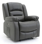 Alva Electric Recliner Sofa Grey Armchair