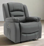 Alva Electric Recliner Sofa Grey Armchair