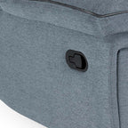 Myra Armchair Manual Recliner Grey Fabric