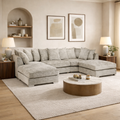 Bishop Scatterback Sofa Truffle U Shape Corner Morgan | Malvern | Somerford | Calix | Euphoria | Plush Style