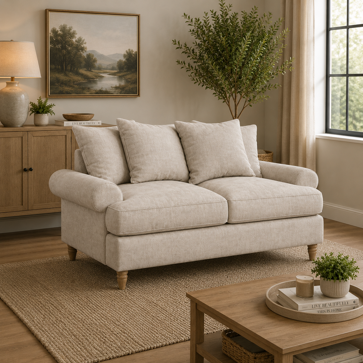 Medium Sofa Agmamito Faro 1 Clara | Brentwood | Pembroke | Narva | Lola | Great Sofa Company
