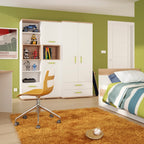 4KIDS 1 Drawer Bedside Cabinet with Lemon Handles