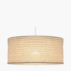 Patpong 50cm White Jute Easy Fit Pendant