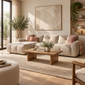 Montana Sofa Beige Left Hand