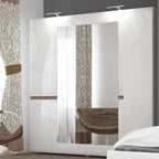 Cabinet Light Slim light fitting for wardrobes inc GB plug