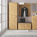 Cortina Tall Cupboard (LH) in Grandson Oak