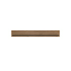 Brolo 167cm Wall Shelf with a Walnut and Dark Panel Finish