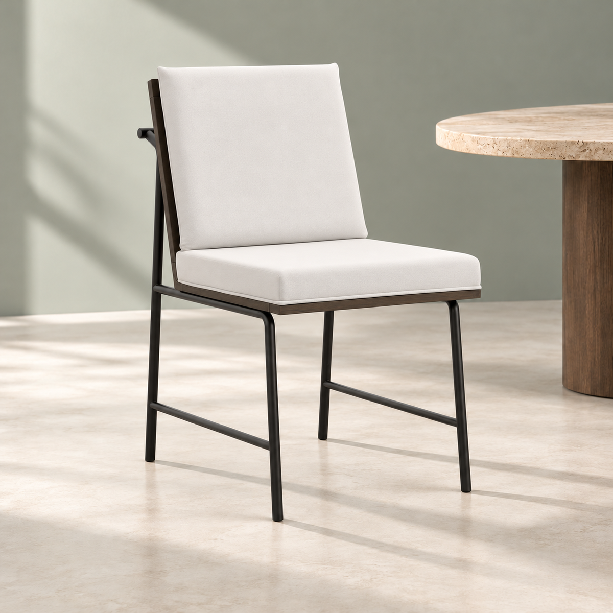 SCOUT WHITE DINING CHAIR (Set Of 2)