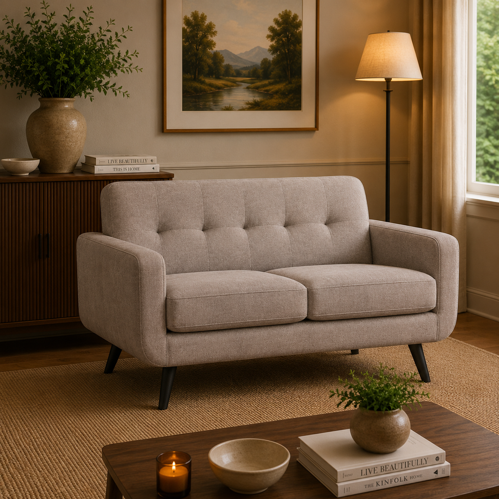 Model 44 - 2 Seater Sofa Enjoy Antelope