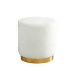 Lara Pouffe Ted Fabric Small