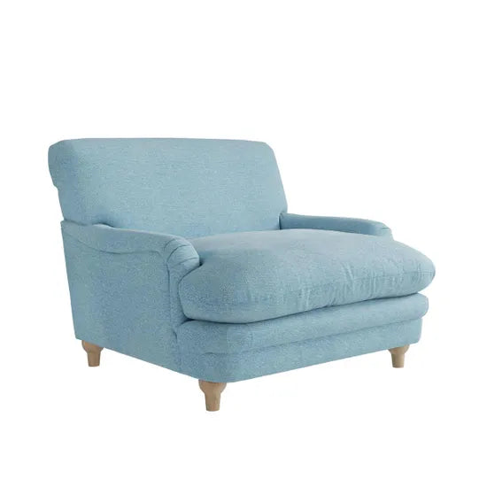 PLUMPTON CHAIR DUCK EGG BLUE WEAVE