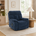 Cornwall Rise And Recline Chair With Massage And Heat Blue - Newsome | Argenta | Goodwood Style