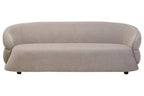 Daphne Taupe Chenille Three Seater Sofa