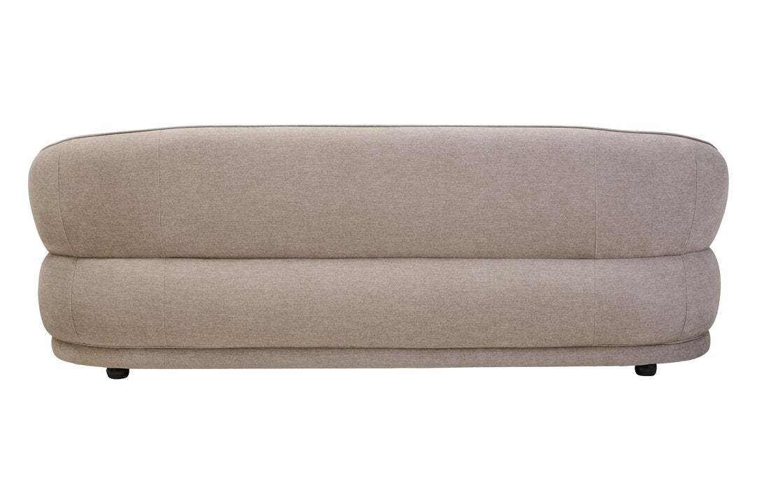 Daphne Taupe Chenille Three Seater Sofa