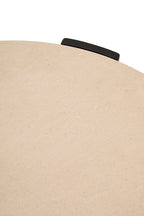 Palermo Round Cream Marble Top Large Coffee Table