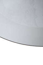 Imperia Round Grey Glass And Ceramic Large Coffee Table