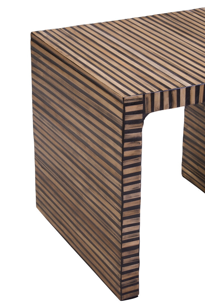 Bambusa Bamboo Inlay Side Table