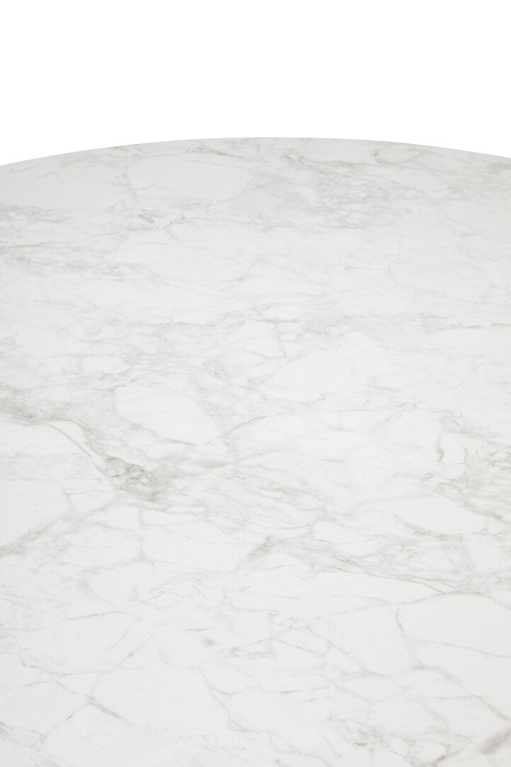 Imperia Ceramic Marble Effect Round Dining Table