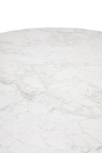 Imperia Ceramic Marble Effect Round Dining Table
