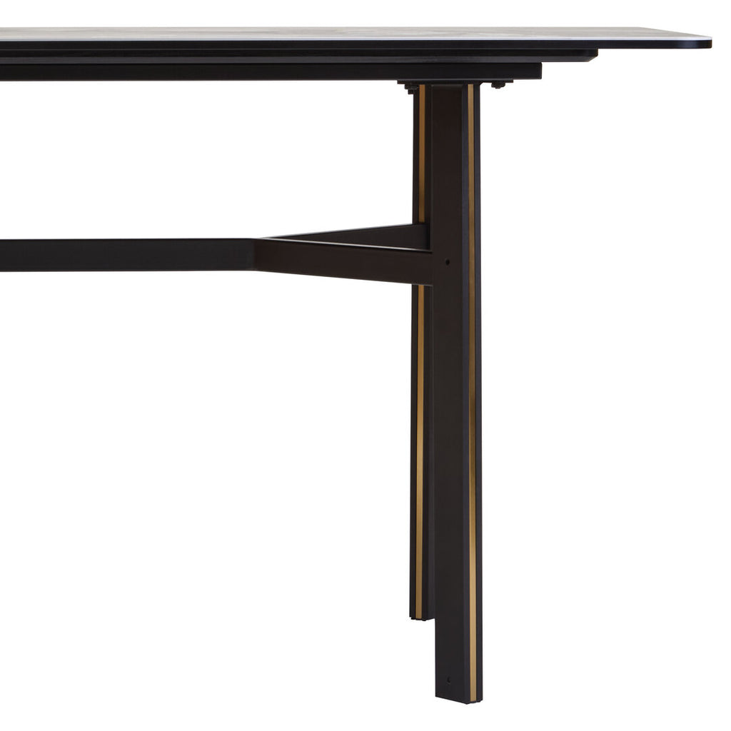 Imperia Ceramic Marble Effect Rectangular Dining Table