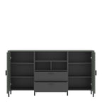 Arundel Sideboard 2 Door 2 Drawer in Green/Grey