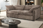 Quetta Sofa Rust Brown 2 Seater