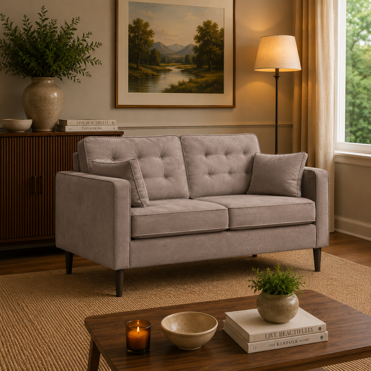 Model 29 - 2 Seater Sofa Enjoy Pewter
