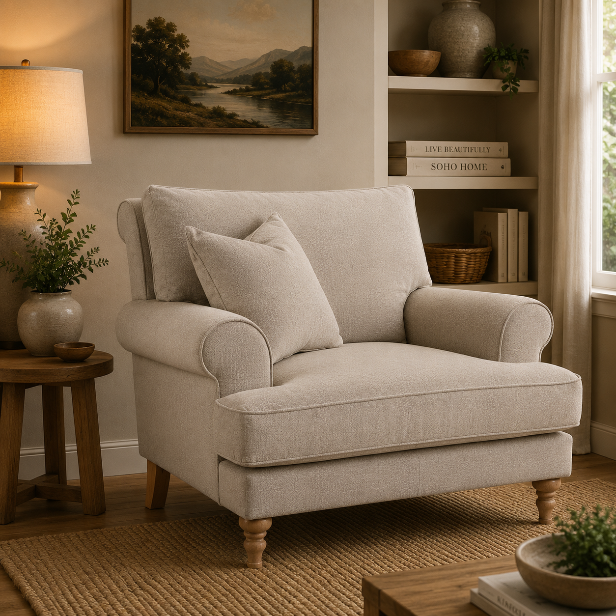 Snuggle Chair Agmamito Faro 20 The Great Sofa Company | Norbury | Eastwood | Marylebone | Arlan | Summer | Margot