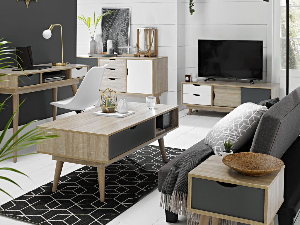 Scandi Coffee Table Grey