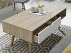 Scandi Coffee Table White