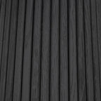 Pickford Ribbed Occasional Table Black Oak