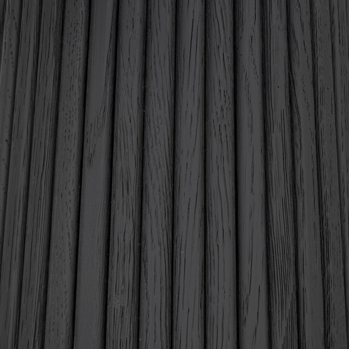 Pickford Ribbed Occasional Table Black Oak