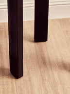 Palermo White Marble Top Round Side Table