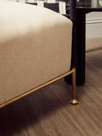 Satna Black And White Jute Chair