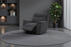 Maverick Black Lay-Z-Boy Style Fabric Power Recliner Armchair Tamla | Maverick | DFS