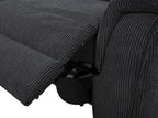 Maverick Black Lay-Z-Boy Style Fabric Power Recliner Armchair Tamla | Maverick | DFS