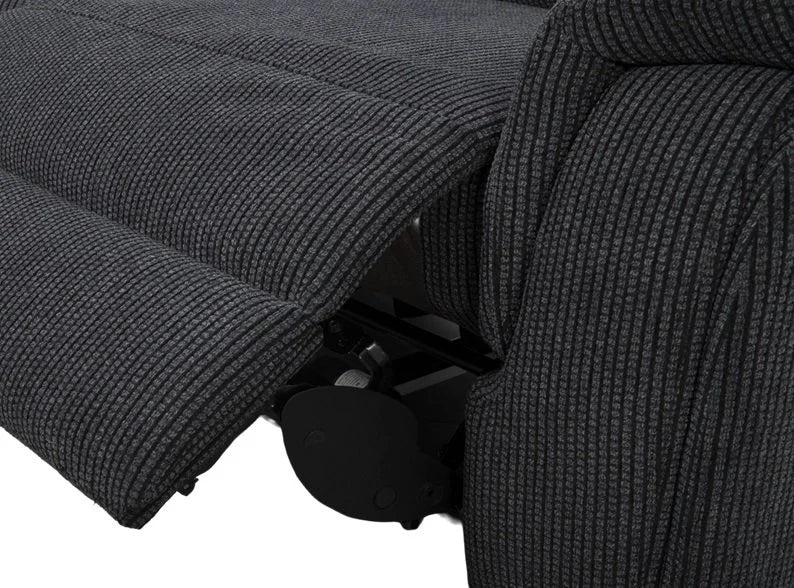 Maverick Black Lay-Z-Boy Style Fabric Power Recliner Armchair Tamla | Maverick | DFS