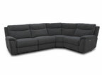 Maverick Black Lay-Z-Boy Style Fabric Power Recliner Corner Sofa Tamla | Maverick | DFS