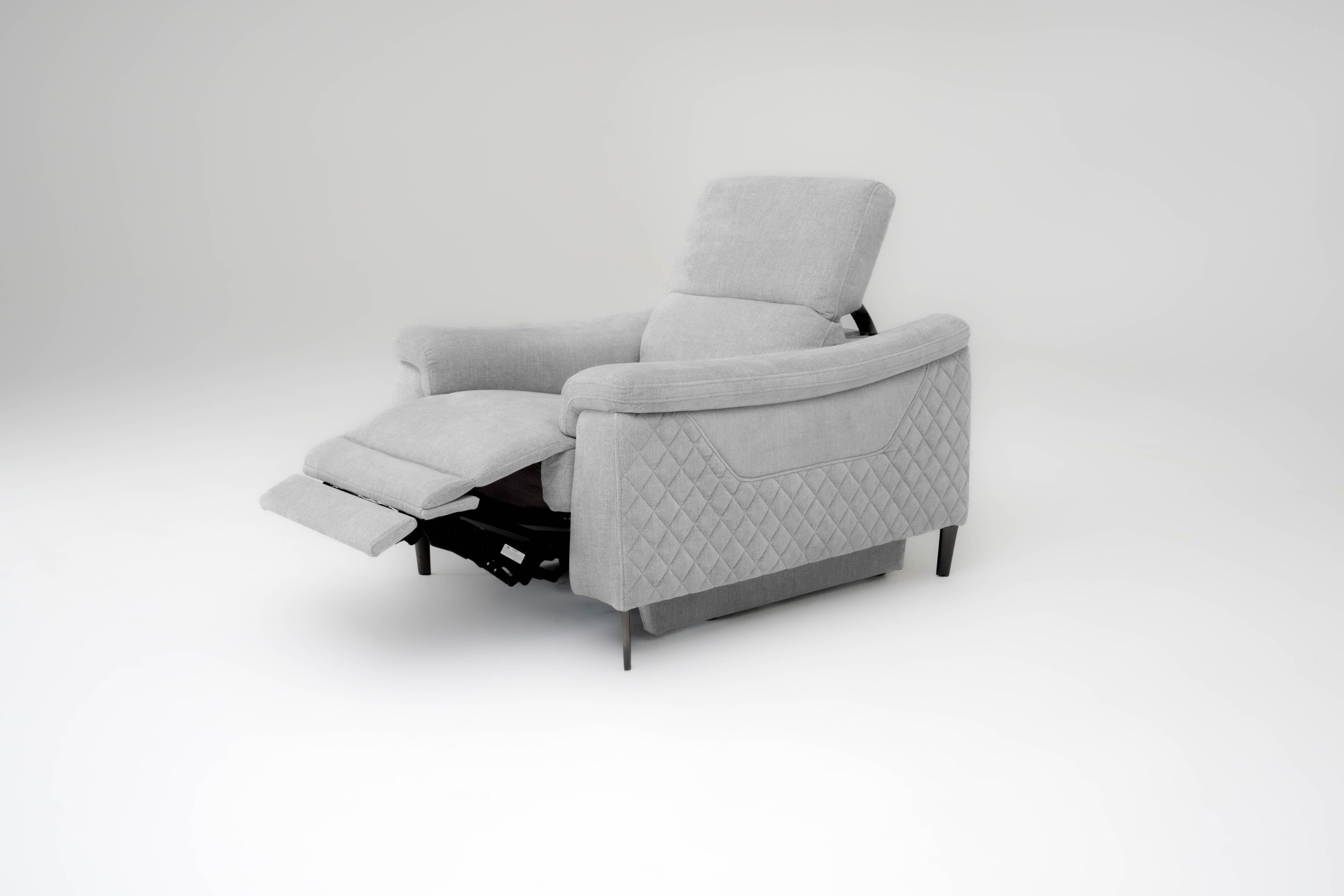 Orbit Ivory Lay-Z-Boy Style Fabric Power Recliner Armchair | Paolo | Callie | Penny | Daytona | Revel | Sonder | DFS
