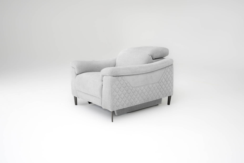 Orbit Ivory Lay-Z-Boy Style Fabric Power Recliner Armchair | Paolo | Callie | Penny | Daytona | Revel | Sonder | DFS