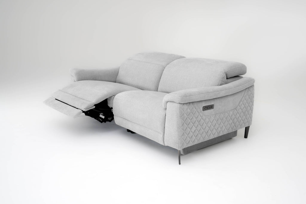 Orbit Ivory Lay-Z-Boy Style Fabric Power Recliner 3 Seater Sofa | Paolo | Callie | Penny | Daytona | Revel | Sonder | DFS