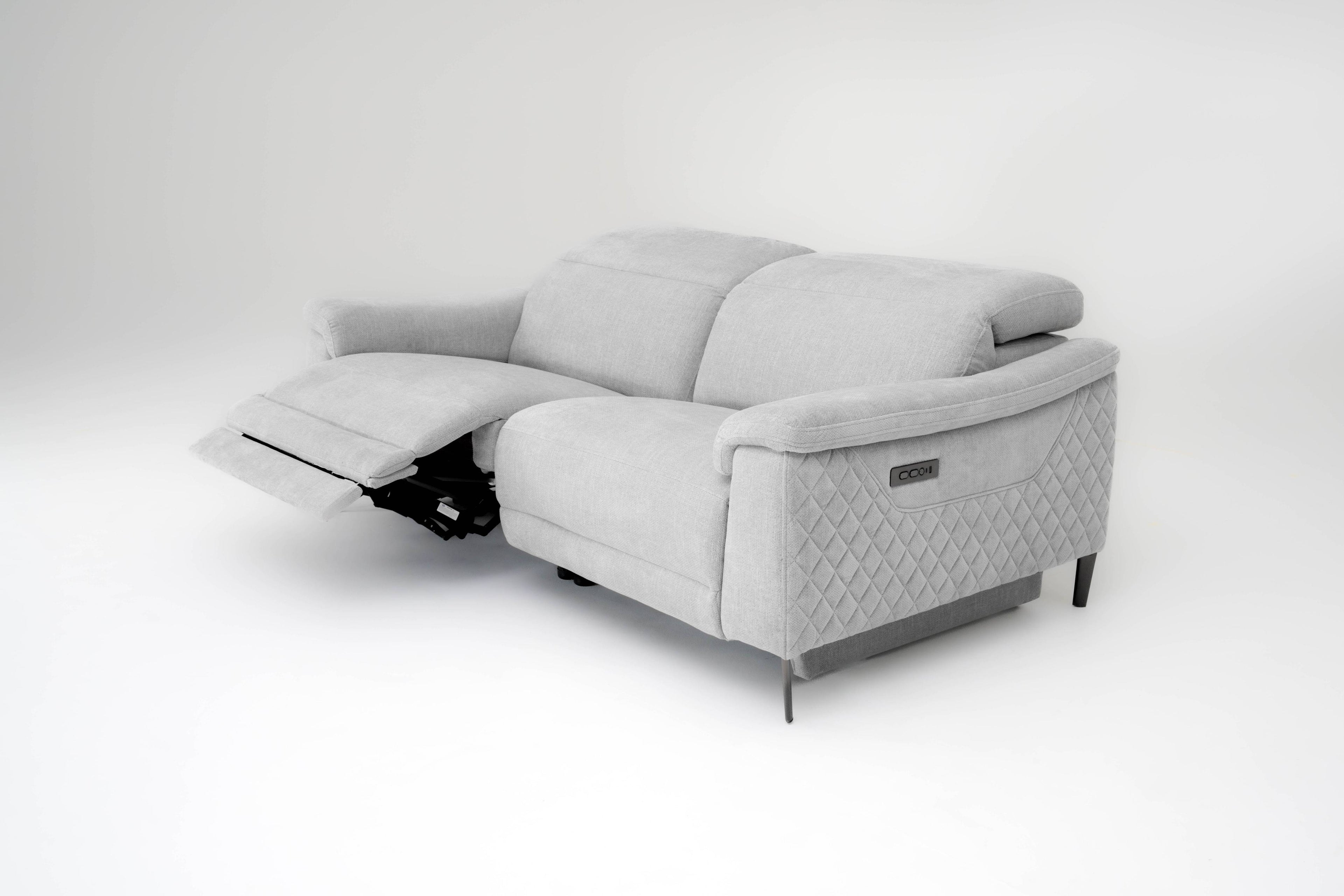 Orbit Ivory Lay-Z-Boy Style Fabric Power Recliner 3 Seater Sofa | Paolo | Callie | Penny | Daytona | Revel | Sonder | DFS