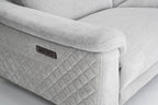 Orbit Ivory Lay-Z-Boy Style Fabric Power Recliner 3 Seater Sofa | Paolo | Callie | Penny | Daytona | Revel | Sonder | DFS