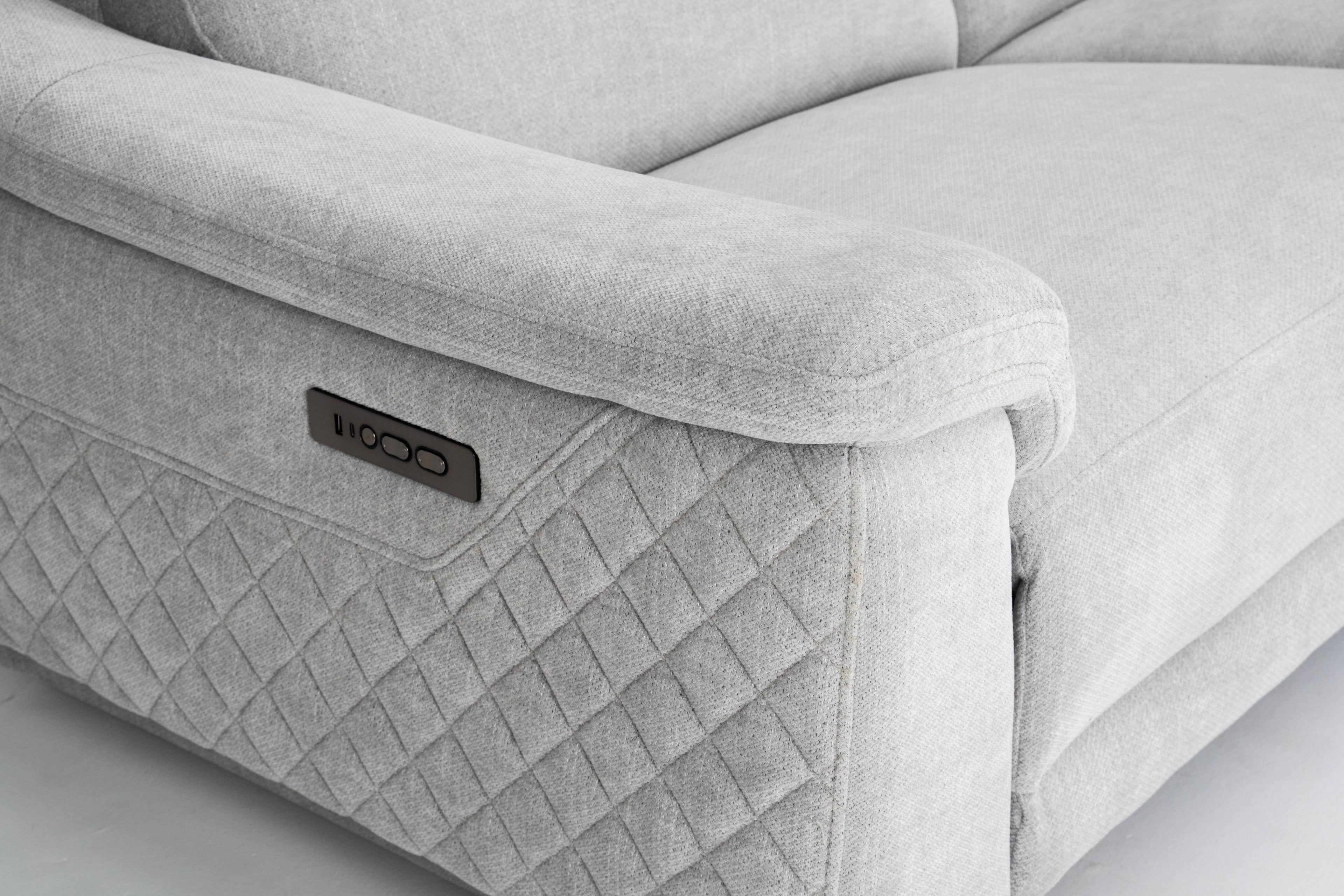 Orbit Ivory Lay-Z-Boy Style Fabric Power Recliner 3 Seater Sofa | Paolo | Callie | Penny | Daytona | Revel | Sonder | DFS
