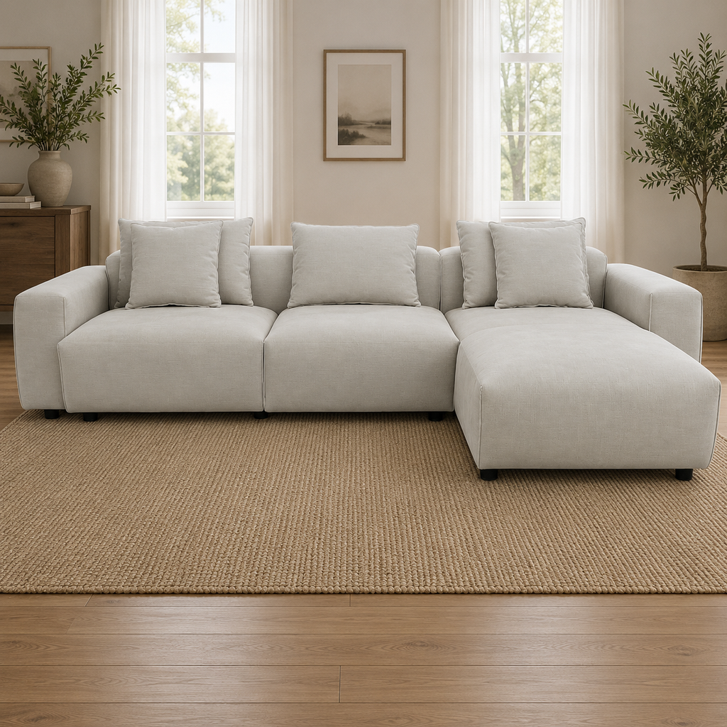 Malibu Sofa Beige Universal Corner